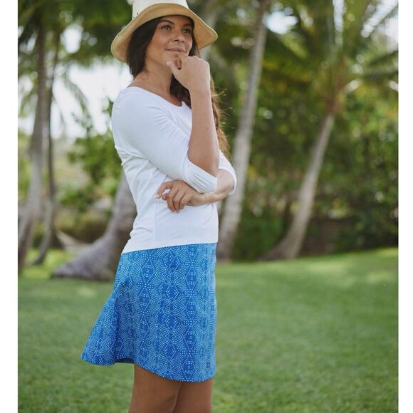 Ripskirt Hawaii Boho Denim Lightweight Adjustable Wrap Skirt Length 2 womens XL - Picture 3 of 17